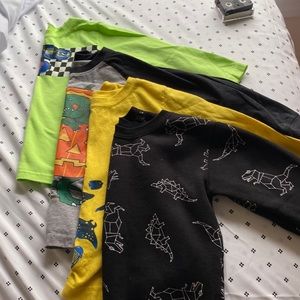 Long sleeve tee shirts for boys and good condition